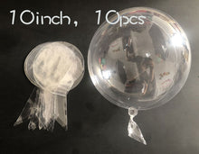 Load image into Gallery viewer, Transparent Balloons (10pcs 12/18/24 inch)